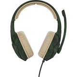 Trust GXT 411C Radius Gaming Headset - Jungle Camo Groen/camouflage kleur