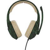 Trust GXT 411C Radius Gaming Headset - Jungle Camo Groen/camouflage kleur, 24359, Pc, PlayStation 4, PlayStation 5, Xbox One, Xbox Series X|S, Nintendo Switch