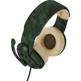 Trust GXT 411C Radius Gaming Headset - Jungle Camo Groen/camouflage kleur, 24359, Pc, PlayStation 4, PlayStation 5, Xbox One, Xbox Series X|S, Nintendo Switch