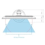 V7 PS24.0W9A2-2E Randloze privacyfilter voor 61 cm (24") scherm Transparant