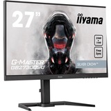 iiyama G-Master Silver Crow GB2730QSU-B5 27" Gaming Monitor Zwart, 75Hz, DVI, HDMI, DisplayPort, USB, Audio