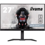 iiyama G-Master Silver Crow GB2730QSU-B5 27" Gaming Monitor Zwart, 75Hz, DVI, HDMI, DisplayPort, USB, Audio