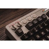 8BitDo Commodore 64 Bundel, gaming toetsenbord Beige/zwart, Britse lay-out, Kailh Box White V2