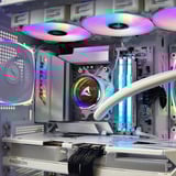 ALTERNATE Thunderstorm Pro Ryzen 7 - RX 9070 XT White gaming pc Wit | R7 9800X3D | RX 9070 XT | 32 GB | 2 TB SSD