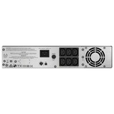 APC Smart-UPS SMC2000I-2U Noodstroomvoeding Zwart, 6x C13, Rack Mountable, USB, 2000VA