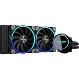 Alpenföhn Gletscherwasser 240 AiO RGB waterkoeling Zwart, 4-pins PWM fan-connector