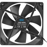 Alphacool Core 140mm fan PWM 2500rpm case fan Zwart, 4-pin PWM