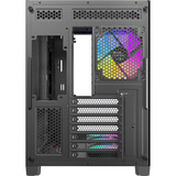Antec C5 Curve ARGB midi tower behuizing Zwart | 2x USB-A | 1x USB-C | Tempered Glass