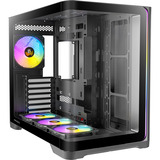 Antec C5 Curve ARGB midi tower behuizing Zwart | 2x USB-A | 1x USB-C | Tempered Glass
