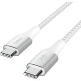 Belkin BoostCharge USB-C > USB-C kabel Wit, 1 meter, 240 W