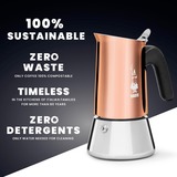 Bialetti Venus espressomachine Koper/zilver, 6-kops