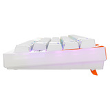 CHERRY XTRFY K5 Pro TMR mechanisch gaming toetsenbord Wit, US lay-out (QWERTY), Cherry MK Crystal, 65%, 8K, Hot-swap, ARGB, Thick ABS