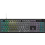 Corsair K55 CORE RGB, gaming toetsenbord Lichtgrijs, US lay-out, Membraan, RGB-leds