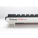 Ducky One 2 Pro Mini Classic, gaming toetsenbord Zwart, US lay-out, Cherry MX Silent Red, RGB led, Double-shot PBT, QUACK Mechanics, 60%