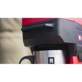 Einhell TE-CF18 Li-Solo Accu Koffieapparaat koffiefiltermachine Rood/zwart, Accu en lader niet inbegrepen| 2-in-1: filterkoffieapparaat en koffiepadmachine