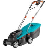 GARDENA Accu maaier PowerMax 32/36V P4A solo grasmaaier Zwart/turquoise, 14621-55, Accu niet inbegrepen