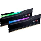 G.Skill 96 GB DDR5-5600 Kit werkgeheugen Zwart, F5-5600J4040D48GX2-TZ5RK, Trident Z5 RGB, XMP