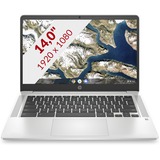 HP Chromebook 14a-na0178nd (4R8W1EA) 14" laptop Zilver | 64 GB eMMC | WiFi 5 | BT | Chrome OS