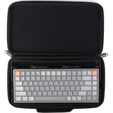 Keychron K6 aluminum frame Keyboard Carrying Case tas Zwart