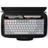 Keychron K6 aluminum frame Keyboard Carrying Case tas Zwart