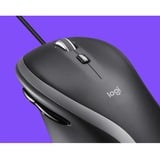 Logitech M500s Advanced Corded Mice muis Zwart, 400-4000 dpi