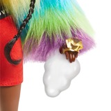 Mattel Barbie Extra Doll 1 - Rainbow Coat with Pet Poodle Pop 