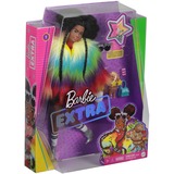 Mattel Barbie Extra Doll 1 - Rainbow Coat with Pet Poodle Pop 