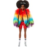 Mattel Barbie Extra #1 - Rainbow Coat with Pet Poodle Pop 