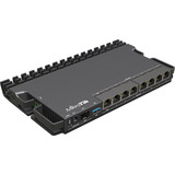 MikroTik Heavy-duty RB5009 router (RB5009UPr+S+IN) Zwart, Marvell ARMADA 7040 CPU, PoE, SFP+