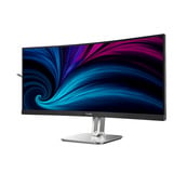 Philips 34B2U5900C/00 34" 4K UHD UltraWide monitor Zilver, HDMI, DisplayPort, Audio, LAN, USB-C, 120 Hz