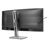 Philips 34B2U5900C/00 34" 4K UHD UltraWide monitor Zilver, HDMI, DisplayPort, Audio, LAN, USB-C, 120 Hz