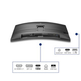 Philips 34B2U5900C/00 34" 4K Ultra HD UltraWide monitor Zilver, 1x DisplayPort, 2x HDMI, 2x USB-C, 2x USB-A, 1x RJ-45, 120 Hz / 240 Hz
