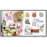 Samsung LH75WMFWLGCXEN Flip Pro Interactive Display WMF-X 4K Wit/grijs, HDMI, LAN, WiFi, BT, USB, Tizen 9.0, Touch