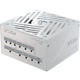 Seasonic FOCUS-GX-850-V4 850W ATX3.0 voeding  Wit, 1x 12VHPWR, 3x PCIe, kabelmanagement