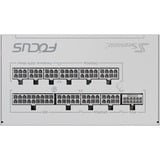 Seasonic FOCUS-GX-850-V4 850W ATX3.0 voeding  Wit, 1x 12VHPWR, 3x PCIe, kabelmanagement