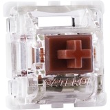 Sharkoon Gateron PRO 2.0 BROWN Switch-Set keyboard switches bruin/transparant, 35 stuks