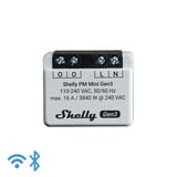 Shelly PM Mini Gen 3 energiebesparing Grijs, Bluetooth 4.2, WiFi