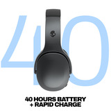 Skullcandy Crusher 540 Active Sensory Bass Headphones with Personal Sound over-ear hoofdtelefoon Zwart, Bluetooth 5.0​