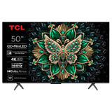TCL MQLED75K Premium QD-MiniLED TV 50" 4K Ultra HD Zwart, 4x HDMI, USB-A, LAN, WiFi, BlueTooth