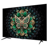 TCL MQLED75K Premium QD-MiniLED TV 50" Ultra HD QLED Zwart, 4x HDMI, USB-A, LAN, WiFi, BlueTooth