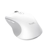 Trust Ferro Draadloze Muis Hyperscrollwiel Wit, 1000-3200 Dpi, 2.4G Hz, 2x Bluetooth, Stille Knoppen