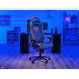 Trust GXT 721SM Ruya Pro Premium comfortabele gamingstoel Blauw/rood