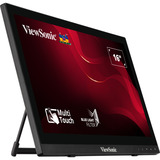 ViewSonic 10-point Touchscreen monitor TD1630-3 16" Zwart, 1x HDMI, 1x VGA