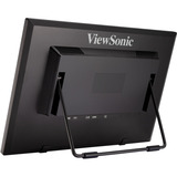 ViewSonic 10-point Touchscreen monitor TD1630-3 16" Zwart, 1x HDMI, 1x VGA
