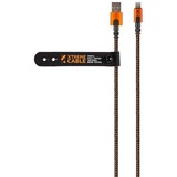 Xtorm Xtreme USB naar Lightning kabel 12W Oranje/zwart, 1,5 meter