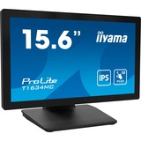 iiyama ProLite T1634MC-B1S 16" touchscreen monitor Zwart (mat), Touch, VGA, HDMI, DisplayPort