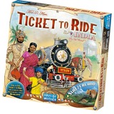 Asmodee Ticket to Ride - India / Zwitserland Bordspel Meertalig, Uitbreiding, 2 - 5 spelers, 30 - 60 minuten, Vanaf 8 jaar