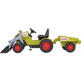 BIG CLAAS CELTIS Tractor met laadschep en trailer Kindervoertuig 