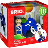 BRIO My Home Town - Politiemotor Speelgoedvoertuig 