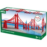 BRIO World - Dubbele hangbrug Baan 